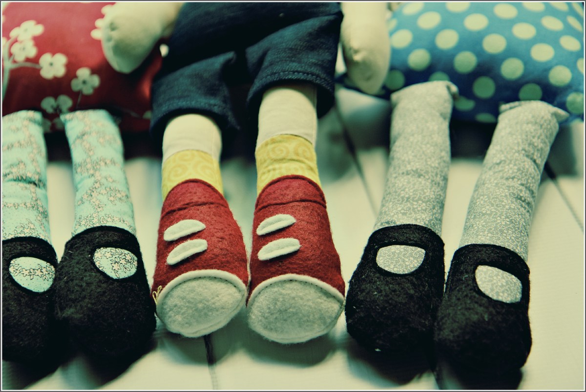 Adorable Doll Feet, Sewn in Vermont©